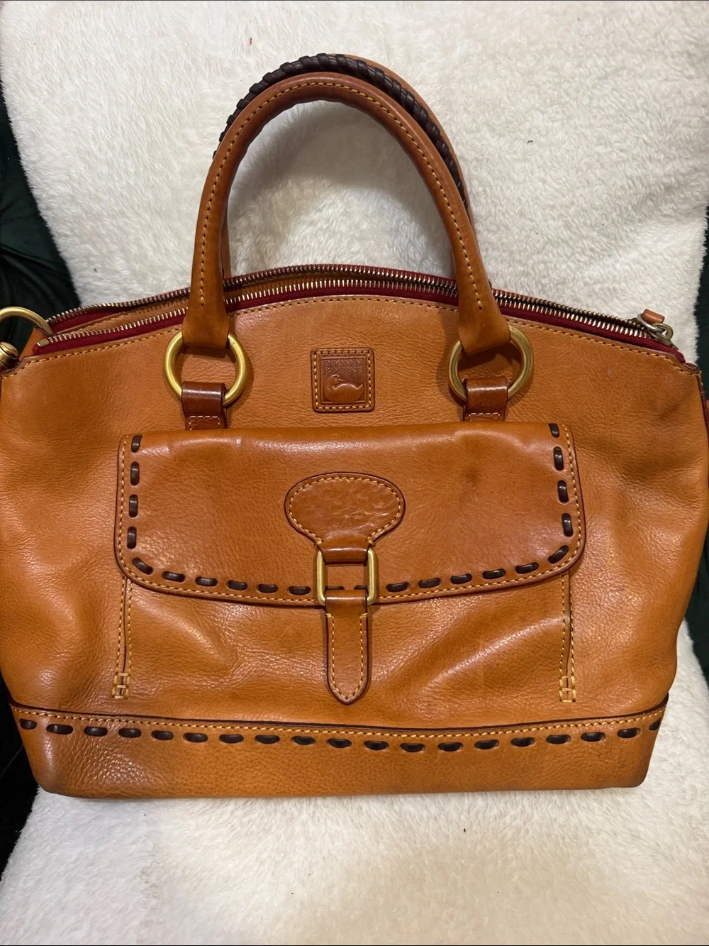 Dooney & Bourke structured leather
